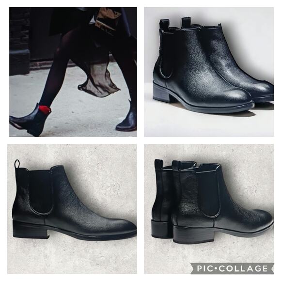 FS2112 GUC $228 Cole Haan Landman II Chelsea Boots size 9.5B - Picture 1 of 10